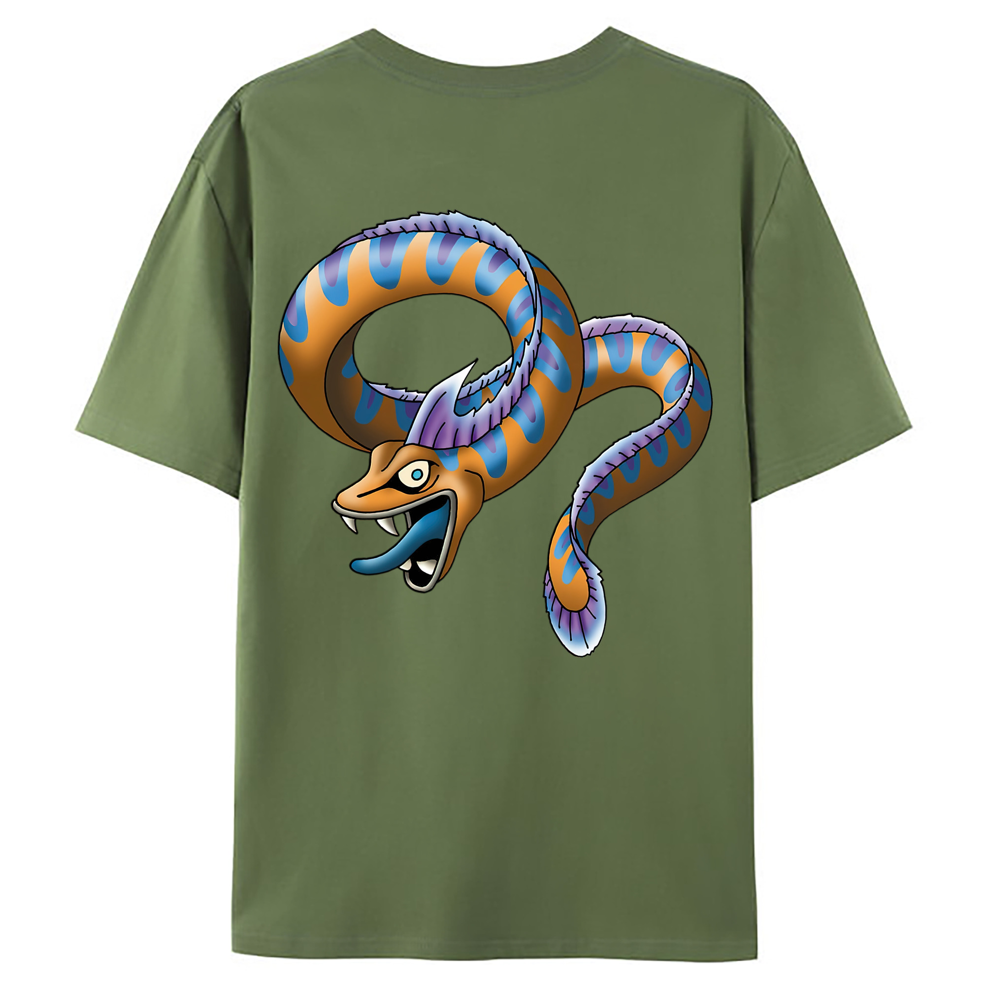 （画像用） ドラゴンクエスト Doragon Kuesuto Dragon Quest 綿100％ メンズ半袖Tシャツ（バックプリント） 通気性